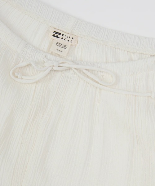 BILLABONG(ビラボン)の「BILLABONG レディース 【TROPICAL HIGHS】 BEACH BABE CARGO ELST PNT ロングパンツ 【2025年春夏モデル】/ビラボンウエストゴムドローコード付きロングパンツ(その他パンツ・レディース・ホワイト/ピンク・X-SMALL)」の7枚目の写真