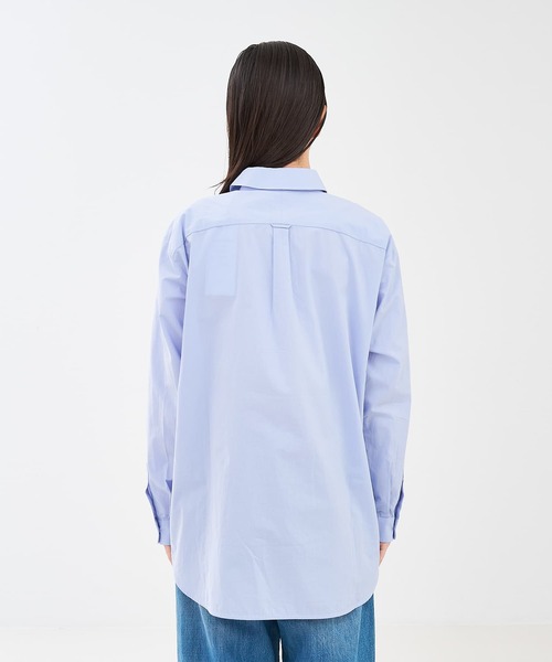 collex（コレックス）の「フロントフリルシャツ（シャツ/ブラウス・レディース・ブラウン/サックスブルー・フリー）」の22枚目の写真