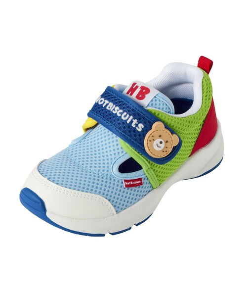 HOT BISCUITS（ホットビスケッツ）の「ダブルラッセル キッズシューズ（スニーカー・キッズ・マルチ・18cm/16cm/17cm）」の2枚目の写真