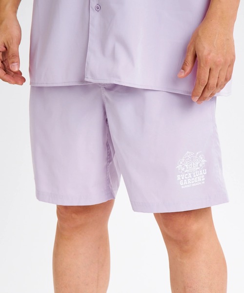 Sea NEW YORK★アデル スポーツウェア バブルショーツ セール】RVCA メンズ RVCA LUAU GARDEN BS ボードショーツ