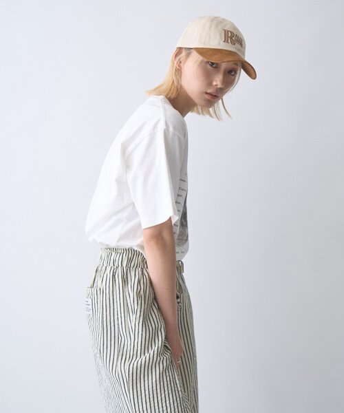 CIAOPANIC TYPY(チャオパニックティピー)の「【WEB限定】【UNISEX】ムーンクレーター&アースロゴプリントTee(Tシャツ/カットソー・レディース・ブラック/ホワイト/グリーン系その他/ネイビー/インディゴブルー/ホワイト系その他/ブラック系その他/グレー/グレー系その他・LARGE/MEDIUM)」の17枚目の写真