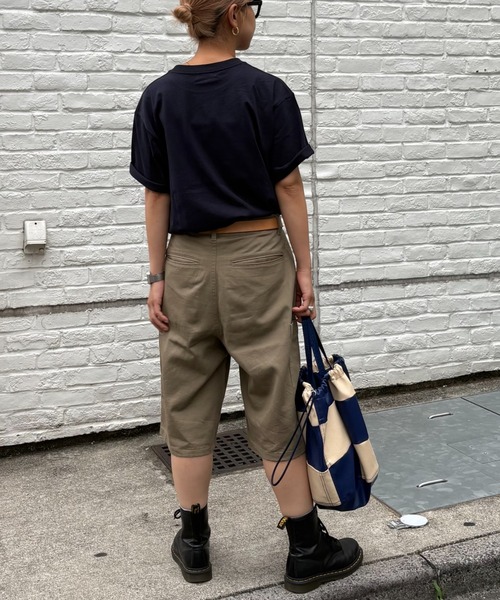 CIAOPANIC TYPY(チャオパニックティピー)の「【WEB限定】【UNISEX】ムーンクレーター&アースロゴプリントTee(Tシャツ/カットソー・レディース・ブラック/ホワイト/グリーン系その他/ネイビー/インディゴブルー/ホワイト系その他/ブラック系その他/グレー/グレー系その他・LARGE/MEDIUM)」の14枚目の写真