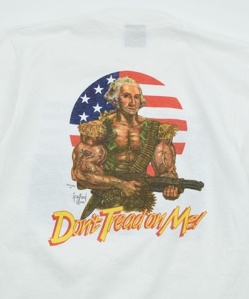 SCREEN STARS（スクリーンスターズ）の「【ヴィンテージ古着】90’s Screen Stars “DESERT STORM” Tシャツ USA製（Tシャツ/カットソー・メンズ・ホワイト・MEDIUM）」の6枚目の写真