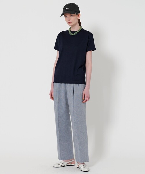 Steven Alan（スティーブンアラン）の「＜LE MONT ST.MICHEL＞ASWAN EMBROIDERY CAP/キャップ（キャップ・レディース・ネイビー/ライトブルー/ライトピンク/ベージュ・FREE）」の9枚目の写真