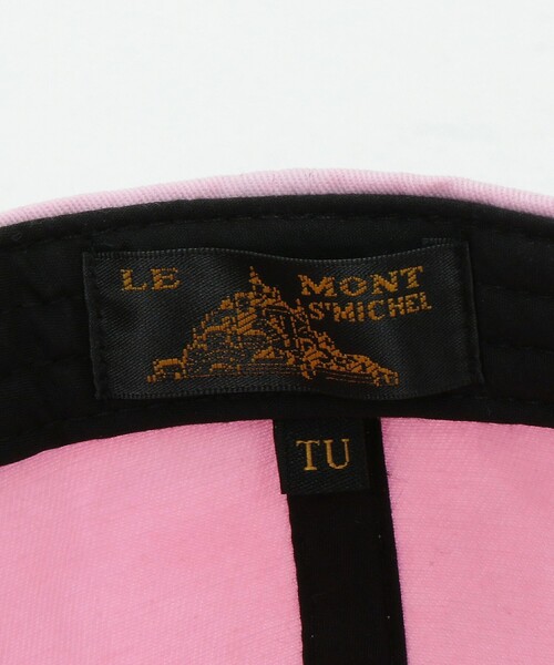 Steven Alan（スティーブンアラン）の「＜LE MONT ST.MICHEL＞ASWAN EMBROIDERY CAP/キャップ（キャップ・レディース・ネイビー/ライトブルー/ライトピンク/ベージュ・FREE）」の10枚目の写真