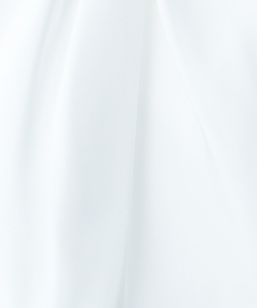 TRUDEA（トルディア）の「(接触冷感/暑さ対策)リボンデザイン異素材カットソー（Tシャツ/カットソー・レディース・ホワイト/ブラウン/ブラック・MEDIUM）」の19枚目の写真