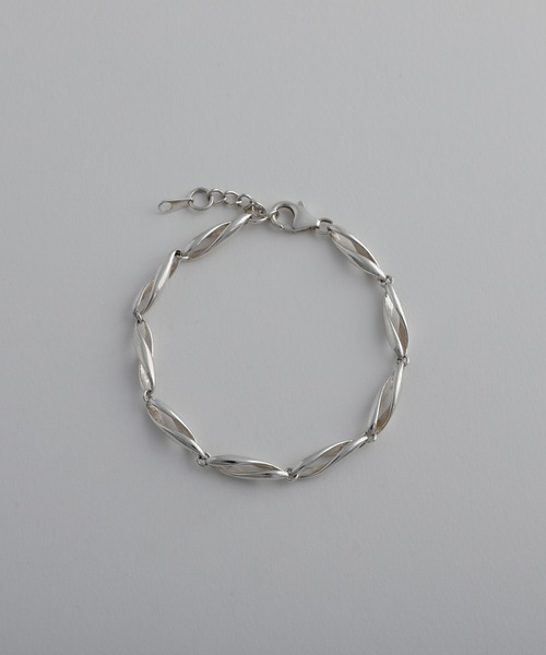 silver925】W twistChainBracelet/ダブルツイストチェーンブレスレット
