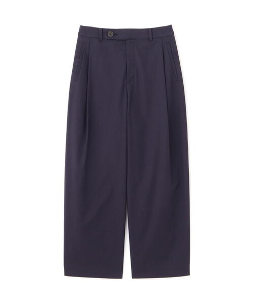 human woman（ヒューマンウーマン）の「【3サイズ展開】◆ドビーストレッチワンタックセミワイドパンツ（その他パンツ・レディース・ベージュ系その他2/ネイビー・SMALL/MEDIUM/LARGE）」の21枚目の写真