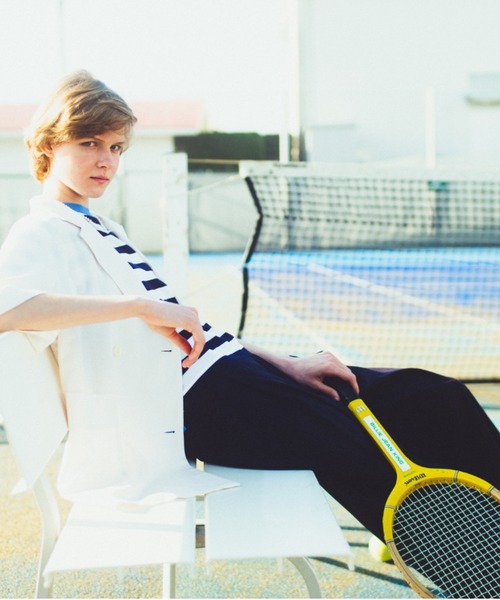 セール】【3サイズ展開】◇ドビーストレッチワンタックセミワイド