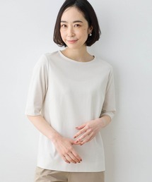 【接触冷感・UVカット】オーガニックコットンスムースTシャツ