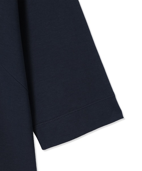 DECOY SINCE 1981(デコイシンスイチキュウハチイチ)の「【接触冷感・UVカット】オーガニックコットンスムースTシャツ(Tシャツ/カットソー・レディース・グレー/サックスブルー/ネイビー・LL/M/L/3L/4L)」の22枚目の写真