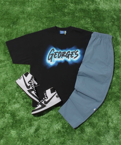 GEORGE'S（ジョージズ）の「サーモライトTシャツ（Tシャツ/カットソー・メンズ・ブラック/オフホワイト/杢グレー/ネイビー・MEDIUM/LARGE）」の2枚目の写真