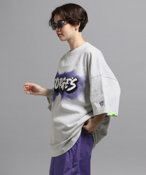 GEORGE'S（ジョージズ）の「サーモライトTシャツ（Tシャツ/カットソー・メンズ・ブラック/オフホワイト/杢グレー/ネイビー・MEDIUM/LARGE）」の6枚目の写真