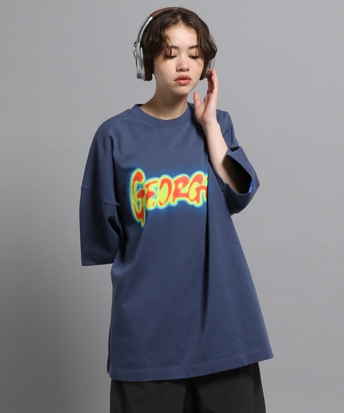 GEORGE'S（ジョージズ）の「サーモライトTシャツ（Tシャツ/カットソー・メンズ・ブラック/オフホワイト/杢グレー/ネイビー・MEDIUM/LARGE）」の14枚目の写真