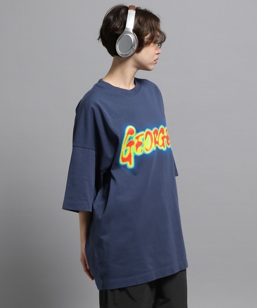 GEORGE'S（ジョージズ）の「サーモライトTシャツ（Tシャツ/カットソー・メンズ・ブラック/オフホワイト/杢グレー/ネイビー・MEDIUM/LARGE）」の16枚目の写真