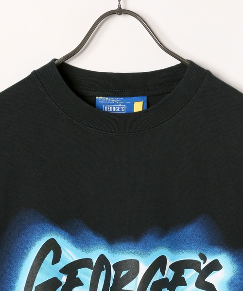 GEORGE'S（ジョージズ）の「サーモライトTシャツ（Tシャツ/カットソー・メンズ・ブラック/オフホワイト/杢グレー/ネイビー・MEDIUM/LARGE）」の18枚目の写真