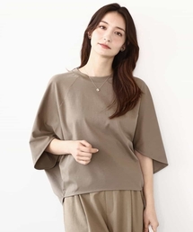 MK MICHEL KLEIN | ドルマンスリーブカットソー/接触冷感/UVカット/洗える(Tシャツ/カットソー)