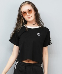 カッパ Kappa 【 Estessi T Shirt Women 】 ファッション レディースファッション トップス Tシャツ カットソー レディ Kappa｜カッパのTシャツ/カットソー（長袖）通販 - ZOZOTOWN