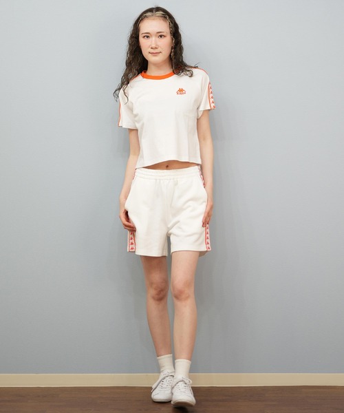 Kappa(カッパ)の「Kappa/カッパ リンガーTシャツ 215938(Tシャツ/カットソー・レディース・オレンジ/ホワイト/ブラック・L/M)」の18枚目の写真