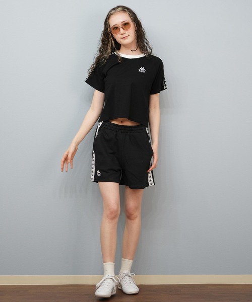 Kappa（カッパ）の「Kappa/カッパ リンガーTシャツ 215938（Tシャツ