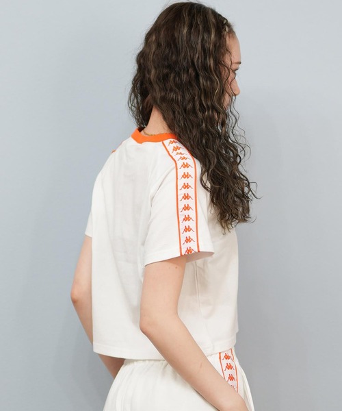 Kappa（カッパ）の「Kappa/カッパ リンガーTシャツ 215938（Tシャツ