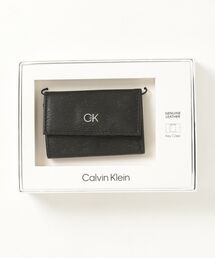 Calvin Klein（カルバン・クライン）の「【Calvin Klein/カルバンクライン】Key Case / ワンポイント レザーキーケース（キーケース/キーアクセサリー）」