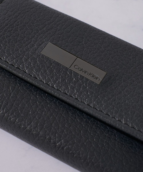Calvin Klein（カルバン・クライン）の「【Calvin Klein/カルバンクライン】Key Case / ワンポイント レザーキーケース（キーケース/キーアクセサリー・メンズ・ブラック系1/ブラック系2・FREE）」の12枚目の写真