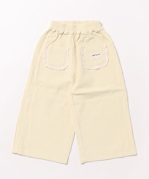 aimoha(アイモハ)の「【aimoha-KIDS-】ワッフルポケット付きコットンパンツ(スウェットパンツ・キッズ・イエロー/ライトベージュ・130/90/100/110/120)」の9枚目の写真