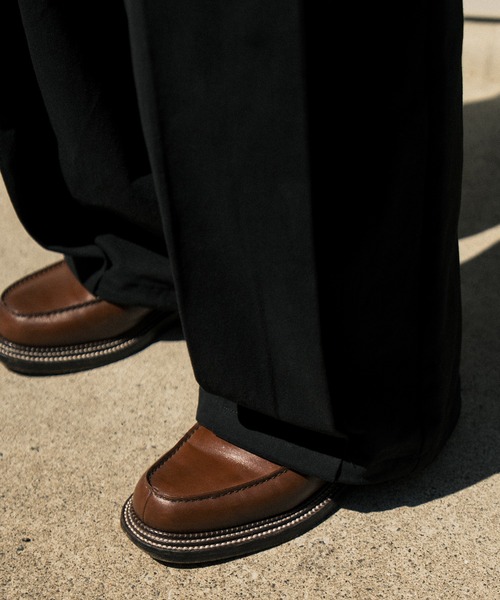 Nanmo.（ナンモ）の「TUCK WIDE CARGO PANTS/タックワイドカーゴパンツ（カーゴパンツ・メンズ・ブラック・MEDIUM/SMALL/LARGE）」の17枚目の写真