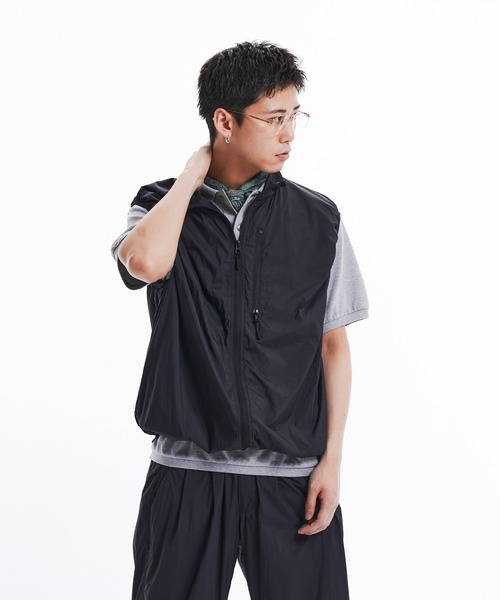 ALOUND ベンチレーションナイロンベスト M ALOUND ナイロンベンチレーションベスト M
