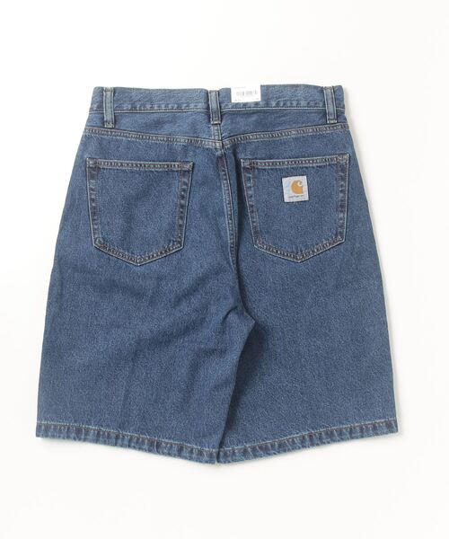 【carhartt】\"Landon Short\"ショート丈デニムパンツ/Blue bleach carhartt】