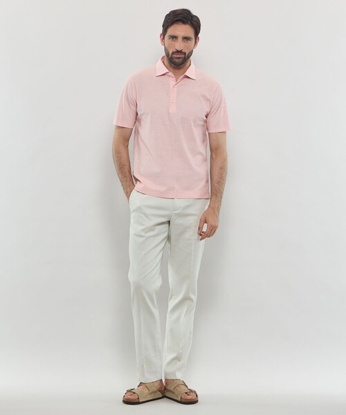 MACKINTOSH LONDON（マッキントッシュ ロンドン）の「【LEON掲載】ブライトンポロシャツ（ポロシャツ・メンズ・パープル系その他2/ライトブルー/イエロー/ピンク系その他2・XL/L/M）」の22枚目の写真