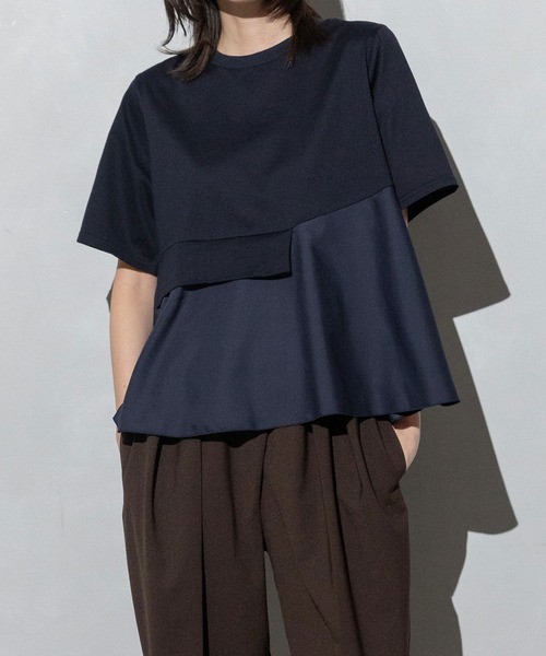 レイヤードプルオーバー（Tシャツ/カットソー）｜MARECHAL TERRE