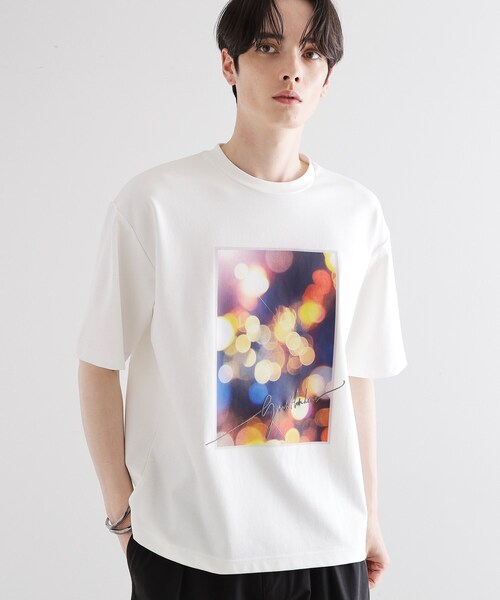 tk.TAKEO KIKUCHI（ティーケータケオキクチ）の「ハートグラフィックTシャツ（Tシャツ/カットソー・メンズ・ホワイト/ライトグレー/ブラック・02/03）」の5枚目の写真