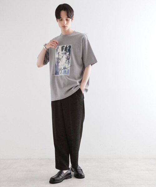 tk.TAKEO KIKUCHI（ティーケータケオキクチ）の「ハートグラフィックTシャツ（Tシャツ/カットソー・メンズ・ホワイト/ライトグレー/ブラック・02/03）」の11枚目の写真