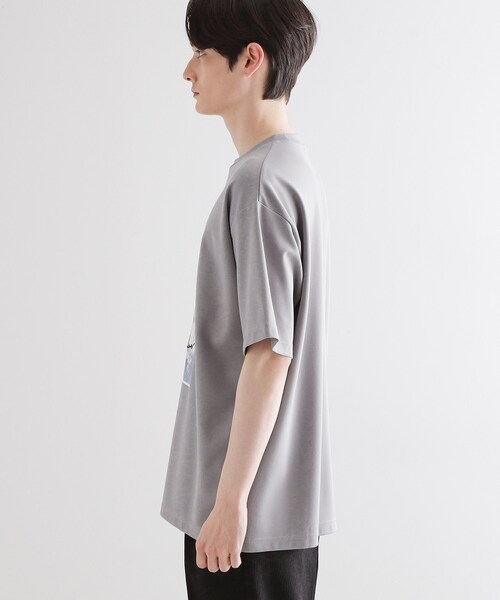 tk.TAKEO KIKUCHI（ティーケータケオキクチ）の「ハートグラフィックTシャツ（Tシャツ/カットソー・メンズ・ホワイト/ライトグレー/ブラック・02/03）」の18枚目の写真