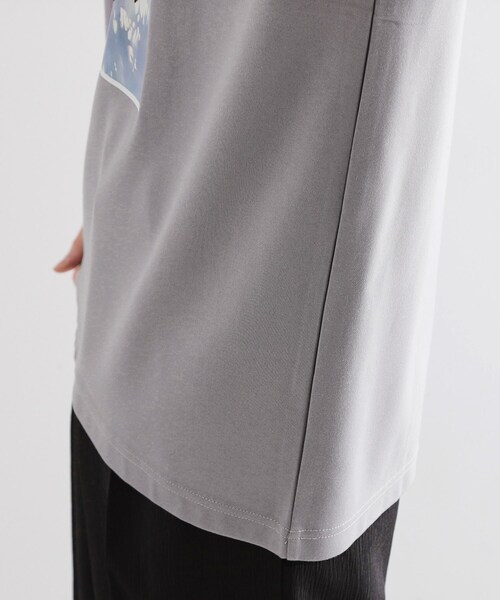 tk.TAKEO KIKUCHI（ティーケータケオキクチ）の「ハートグラフィックTシャツ（Tシャツ/カットソー・メンズ・ホワイト/ライトグレー/ブラック・02/03）」の22枚目の写真