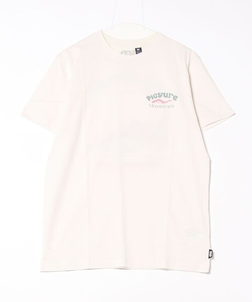 PICTURE ORGANIC CLOTHING(ピクチャーオーガニッククロージング)の「【PICTURE/ピクチャー】D&S CATLINS TEE ワンポイント バックプリント Tシャツ(Tシャツ/カットソー・メンズ・ホワイト・LARGE/MEDIUM)」の7枚目の写真