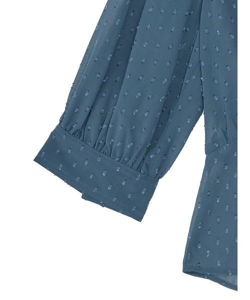 セール】MEDI DECALCOMANIA CHIFFON BLOUSE（シャツ/ブラウス