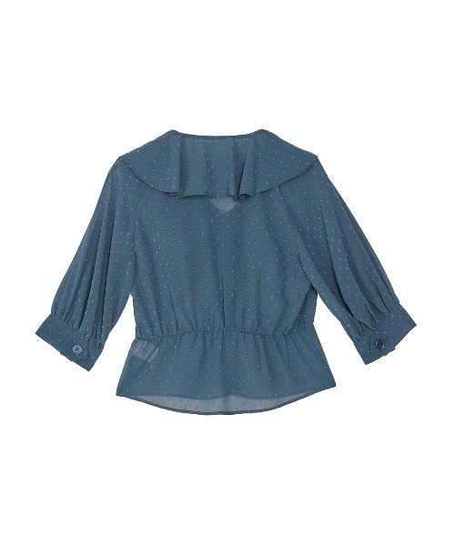 セール】MEDI DECALCOMANIA CHIFFON BLOUSE（シャツ/ブラウス