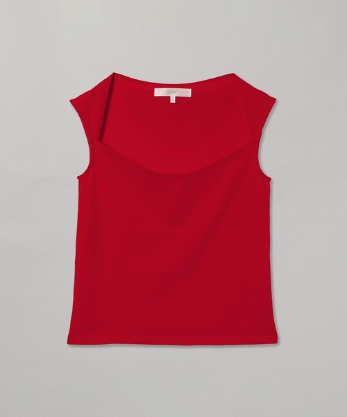 forget-me-nots(フォーゲットミーノッツ)の「ラウンドネック コンパクトTシャツ FMN-25SS-CS-004(Tシャツ/カットソー・レディース・レッド/チャコールグレー/ホワイト・FREE)」の11枚目の写真
