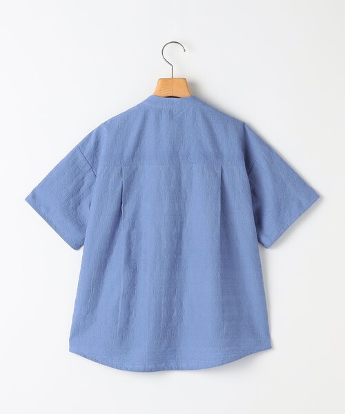 SHIPS（シップス）の「SHIPS KIDS:140～160cm /エンブロイダリー シャツ（シャツ/ブラウス・キッズ・ブルー系その他・140/150/160）」の2枚目の写真