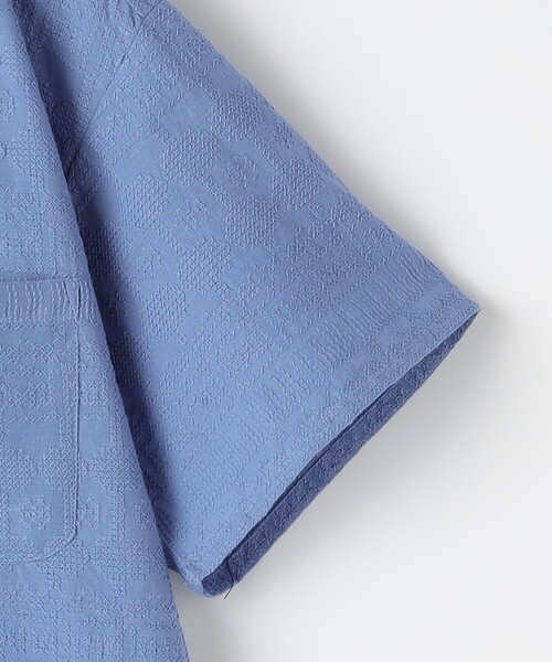 SHIPS（シップス）の「SHIPS KIDS:140～160cm /エンブロイダリー シャツ（シャツ/ブラウス・キッズ・ブルー系その他・140/150/160）」の4枚目の写真