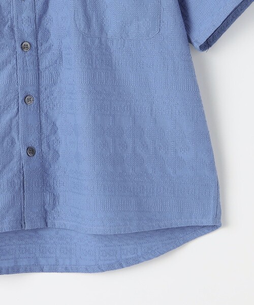 SHIPS（シップス）の「SHIPS KIDS:140～160cm /エンブロイダリー シャツ（シャツ/ブラウス・キッズ・ブルー系その他・140/150/160）」の5枚目の写真