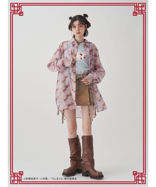 TVアニメ『らんま1/2』jouetie】チャイナチュニックシャツ