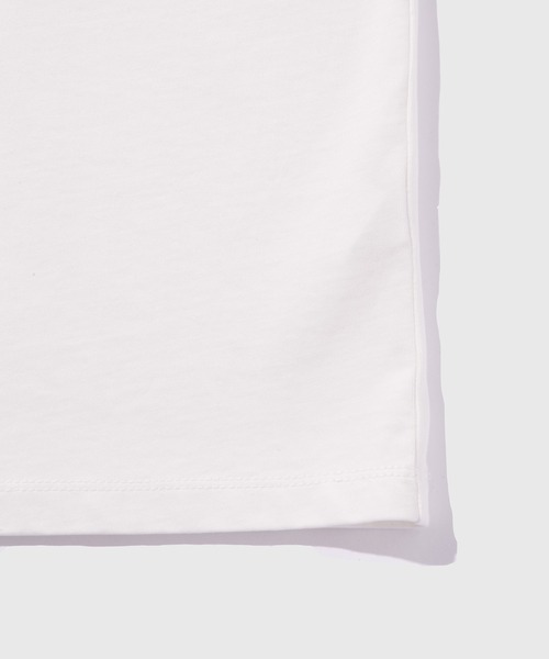 ADAM ET ROPE'（アダムエロペ）の「クロスステッチ ボックスシルエット Tシャツ（Tシャツ/カットソー・メンズ・ホワイト/ブラック・M/L）」の12枚目の写真