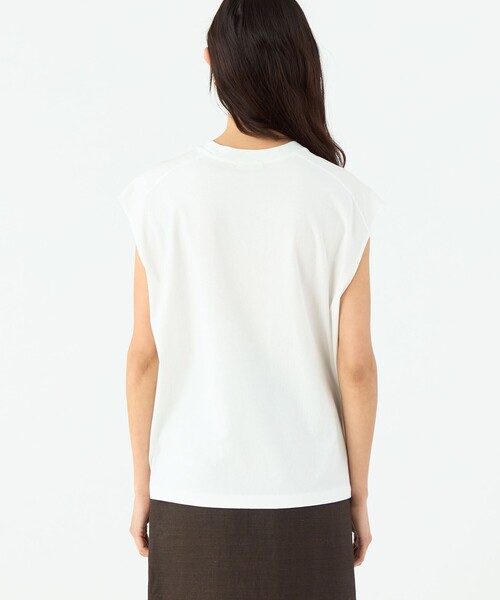 MACPHEE(マカフィー)の「フォトプリント ノースリーブTシャツ(Tシャツ/カットソー・レディース・グレー系その他・S)」の5枚目の写真