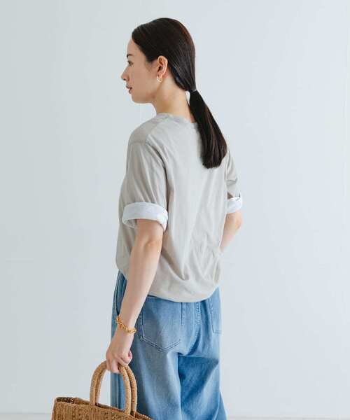 URBAN RESEARCH（アーバンリサーチ）の「リバーシブルTシャツ（Tシャツ/カットソー・レディース・ブラック系その他/レッド系その他/グリーン系その他・FREE）」の10枚目の写真