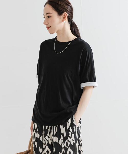 URBAN RESEARCH(アーバンリサーチ)の「リバーシブルTシャツ(Tシャツ/カットソー・レディース・ブラック系その他/レッド系その他/グリーン系その他・FREE)」の10枚目の写真