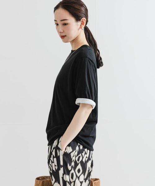 URBAN RESEARCH(アーバンリサーチ)の「リバーシブルTシャツ(Tシャツ/カットソー・レディース・ブラック系その他/レッド系その他/グリーン系その他・FREE)」の15枚目の写真